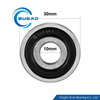 6200-RS Deep Groove Ball Bearing, GCr15 Steel P0/P6 Precision Waterproof Low Noise Bearing for Marine Mining Machinery